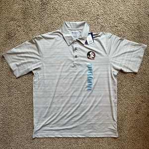 FSU Mens Large Polo shirt